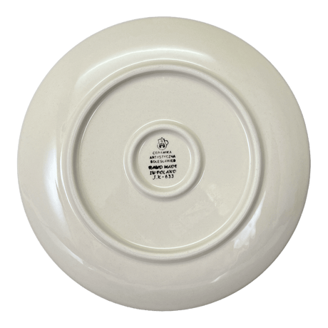 Plate, Round, Dinner, 10" in "Peacock Plume" by Ceramika Artystyczna | A257-2218X