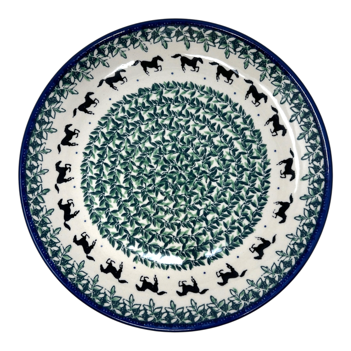 Plate, Round, Dinner, 10" in "Race Track" by Ceramika Artystyczna | A257-2241X