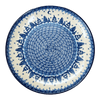 Polish Pottery 10" C.A. Dinner Plate (Winter Skies) | A257-2826X at PolishPotteryOutlet.com