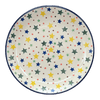 Polish Pottery C.A. 10" Dinner Plate (Star Shower) | A257-359X at PolishPotteryOutlet.com