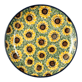 Plate, Round, Dinner, 10" in "Sunflower Field" by Ceramika Artystyczna | A257-U4737