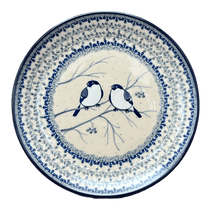 C.A. 10" Dinner Plate (Bullfinch on Blue) | A257-U4830