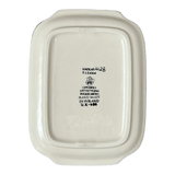 Butter Dish, 7" x 5.5" in "Aztec Blues" by Ceramika Artystyczna | A295-U4428