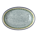 Baker, Oval, 13.75" x 9.25" in "Daffodils in Bloom" by Ceramika Artystyczna | A296-2122X