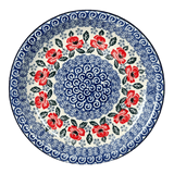 Plate, Round, Salad, 8" in "Rosie's Garden" by Ceramika Artystyczna | A337-1490X