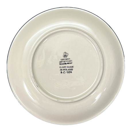 Plate, Round, Salad, 8" in "Winter Skies" by Ceramika Artystyczna | A337-2826X