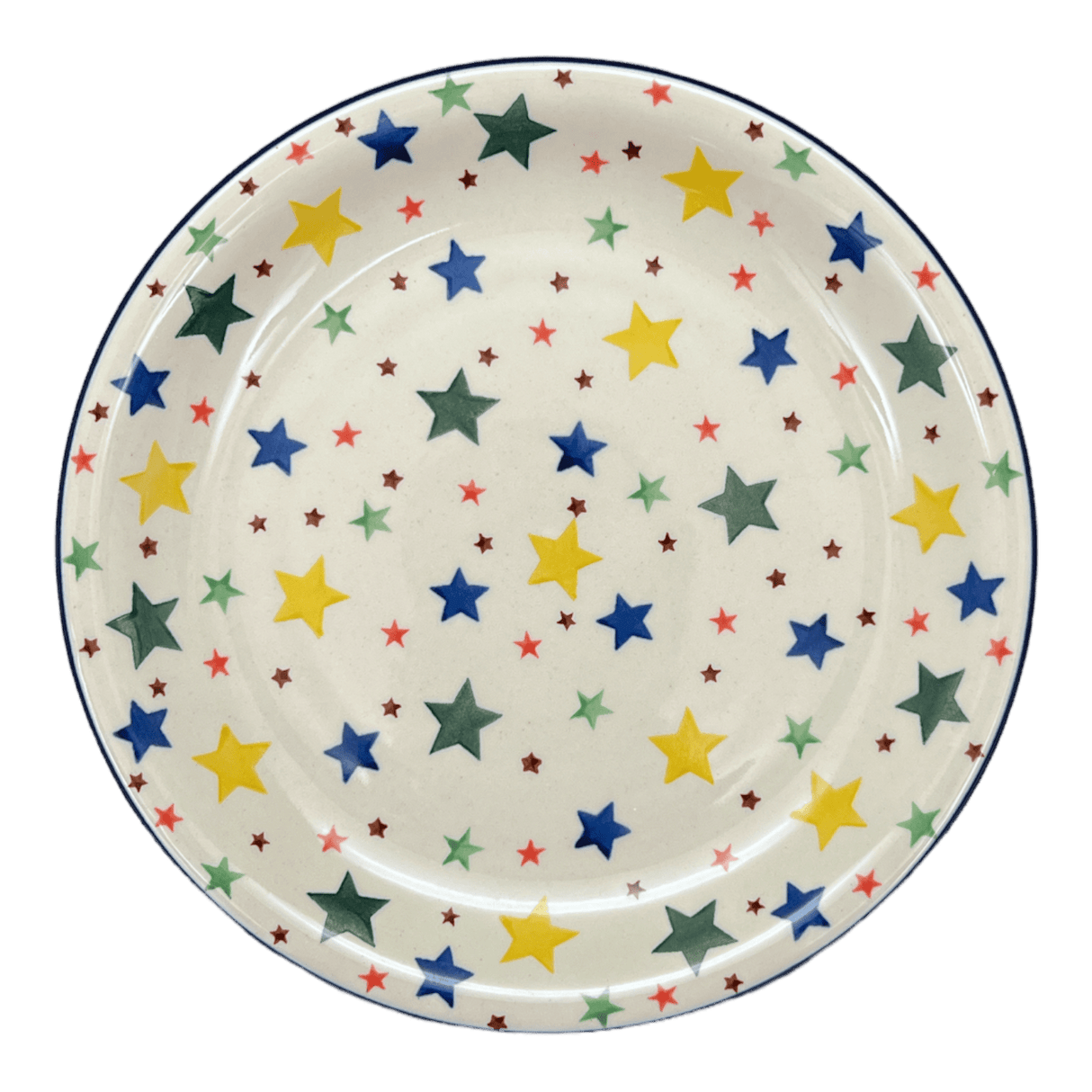 Plate, Round, Salad, 8" in "Star Shower" by Ceramika Artystyczna | A337-359X