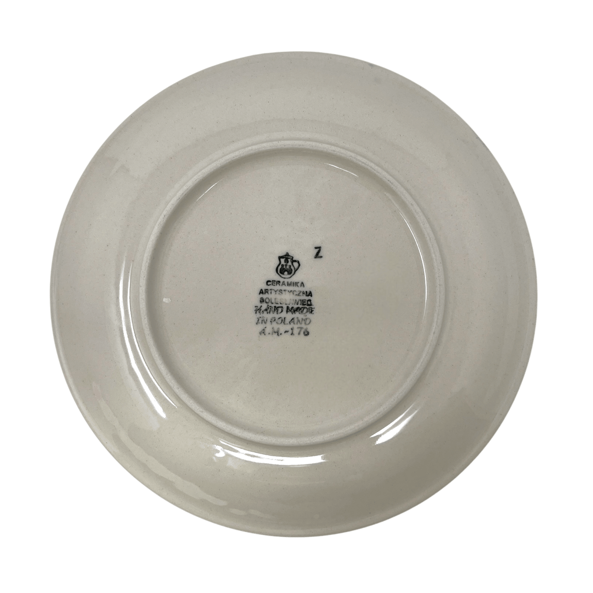 Plate, Round, Salad, 8" in "Tulip Dot" by Ceramika Artystyczna | A337-377Z