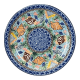 Plate, Round, Salad, 8" in "Poseidon's Treasure" by Ceramika Artystyczna | A337-U1899