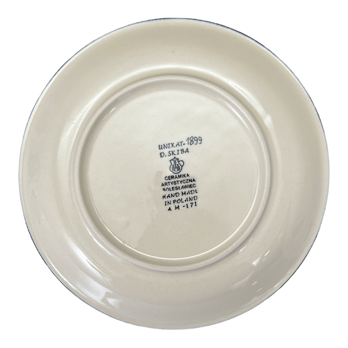 Plate, Round, Salad, 8" in "Poseidon's Treasure" by Ceramika Artystyczna | A337-U1899