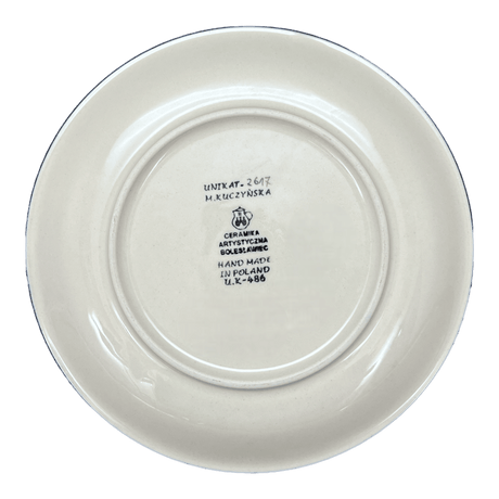 Plate, Round, Salad, 8" in "Regal Roosters" by Ceramika Artystyczna | A337-U2617