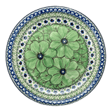 Plate, Round, Salad, 8" in "Green Goddess" by Ceramika Artystyczna | A337-U408A