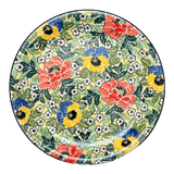 Plate, Round, Salad, 8" in "Tropical Love" by Ceramika Artystyczna | A337-U4705