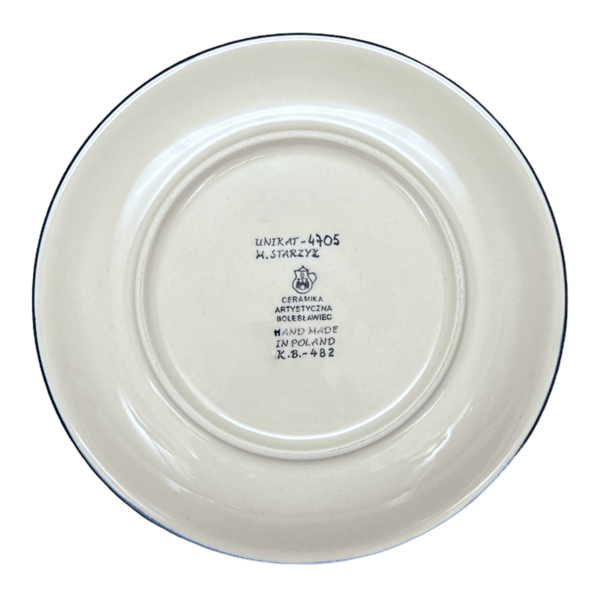 Plate, Round, Salad, 8" in "Tropical Love" by Ceramika Artystyczna | A337-U4705