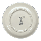 Plate, Round, Salad, 8" in "Bullfinch on Blue" by Ceramika Artystyczna | A337-U4830