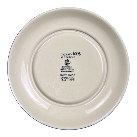 Plate, Round, Salad, 8" in "Bullfinch Banquet" by Ceramika Artystyczna | A337-U4908