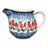 Creamer, 10 oz in "Rosie's Garden" by Ceramika Artystyczna | A341-1490X