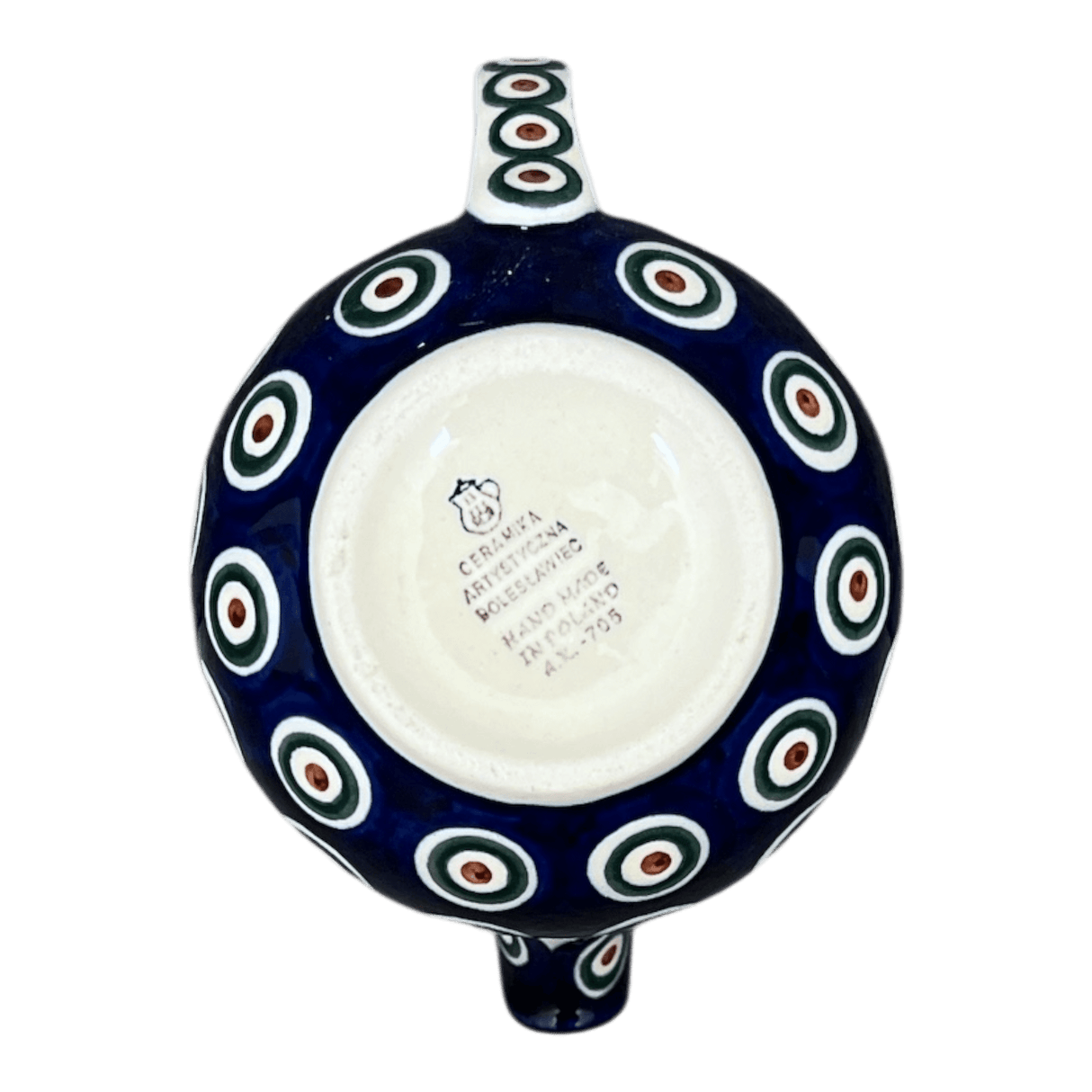 Creamer, 10 oz in "Peacock Pine" by Ceramika Artystyczna | A341-366X