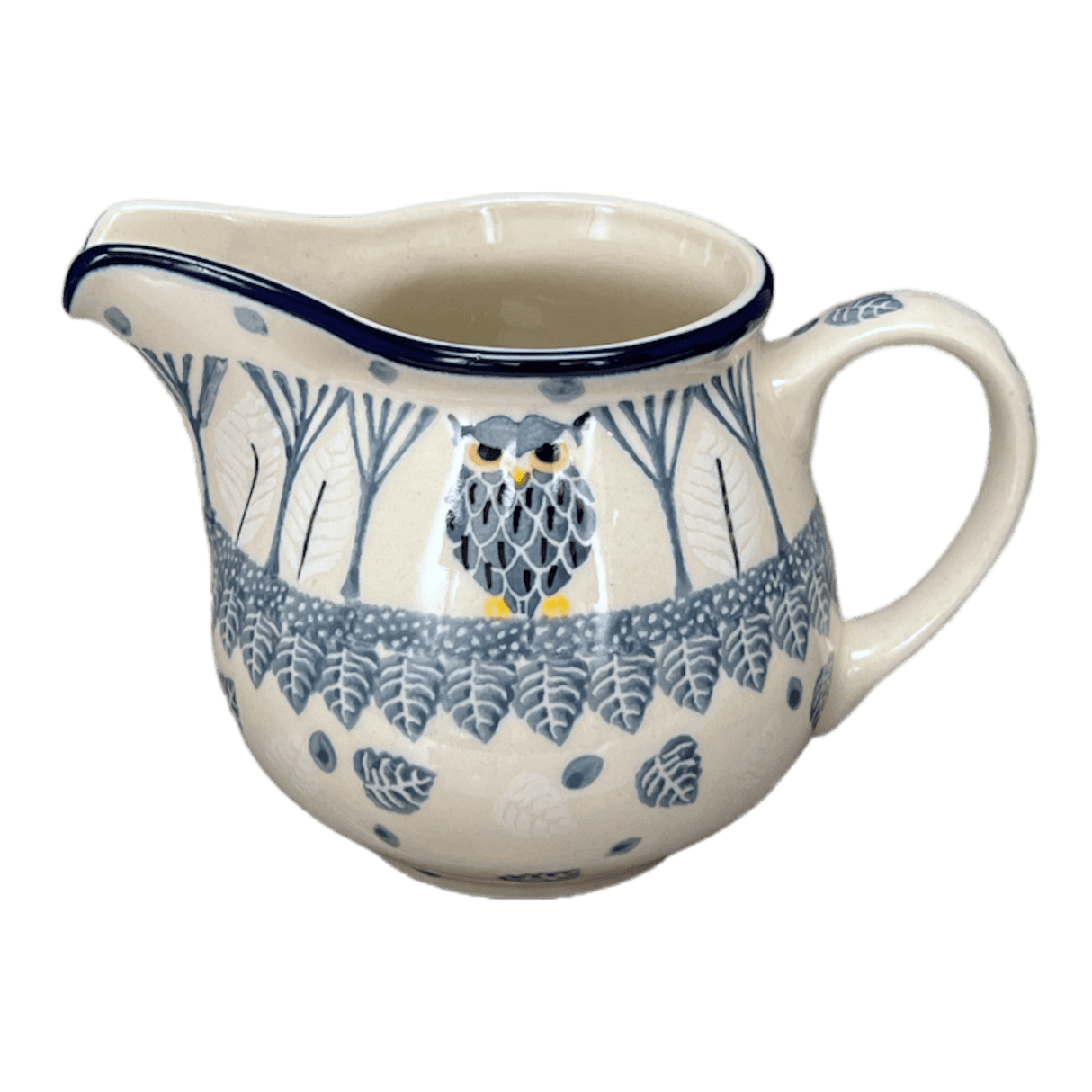 Creamer, 10 oz in "Lone Owl" by Ceramika Artystyczna | A341-U4872