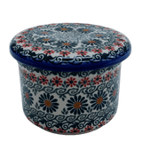 Butter Crock, 3.25" x 4.25" in "Garden Breeze" by Andy | NDA344-A48