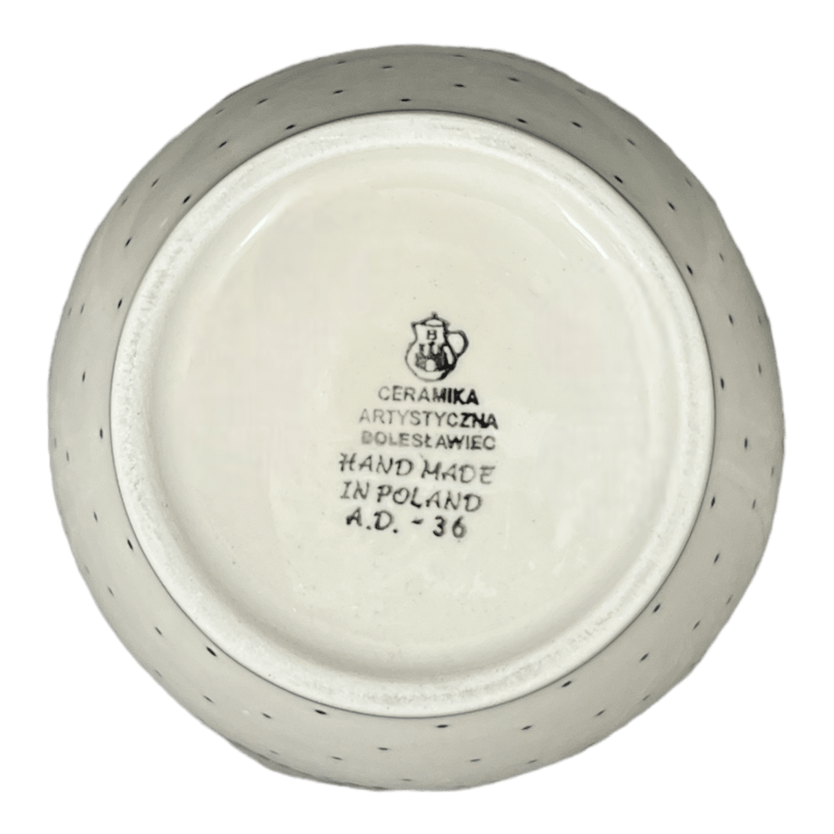 Vase, Tall, 6.5" in "Sunny Circle" by Ceramika Artystyczna | A345-0215