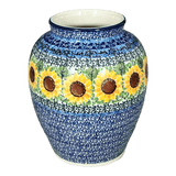 Vase, Tall, 6.5" in "Sunflowers" by Ceramika Artystyczna | A345-U4739