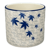 Flower Pot, 4.75" in "Blue Sweetgum" by Ceramika Artystyczna | A361-2545X