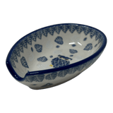 Spoon Rest, 3.25" in "Lone Owl" by Ceramika Artystyczna | A381-3326X