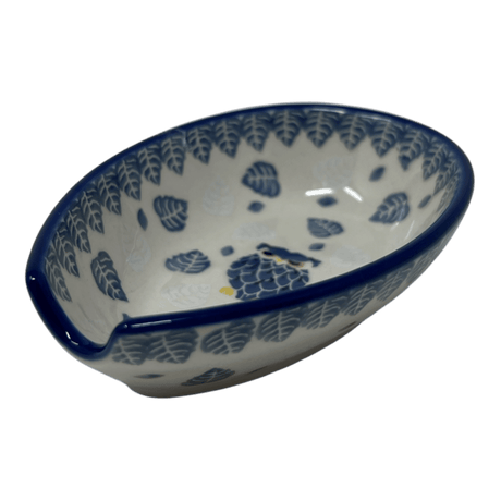 Spoon Rest, 3.25" in "Lone Owl" by Ceramika Artystyczna | A381-3326X