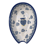 Spoon Rest, 3.25" in "Lone Owl" by Ceramika Artystyczna | A381-3326X