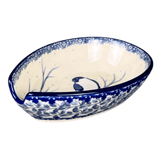 Spoon Rest, 3.25" in "Bullfinch on Blue" by Ceramika Artystyczna | A381-U4830
