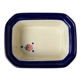 Canister, Rectangular, Small, 4.5" x 3.5" in "Mixed Berries" by Ceramika Artystyczna | A385-1449X