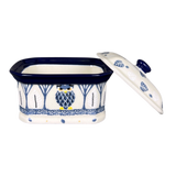 Canister, Rectangular, Small, 4.5" x 3.5" in "Lone Owl" by Ceramika Artystyczna | A385-3326X