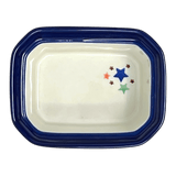 Canister, Rectangular, Small, 4.5" x 3.5" in "Star Shower" by Ceramika Artystyczna | A385-359X