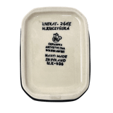 Canister, Rectangular, Small, 4.5" x 3.5" in "Regal Roosters" by Ceramika Artystyczna | A385-U2617