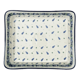 Baker, Lasagna Pan, 10.25" x 12.75" in "Hyacinth in the Wind" by Ceramika Artystyczna | A406-2037X
