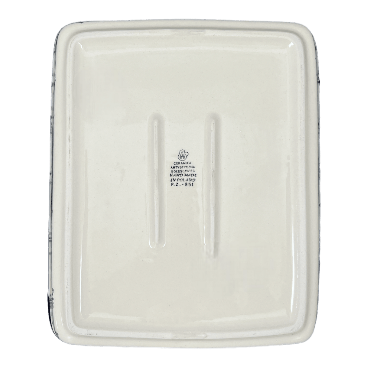 Baker, Lasagna Pan, 10.25" x 12.75" in "Soft Bouquet" by Ceramika Artystyczna | A406-2378X