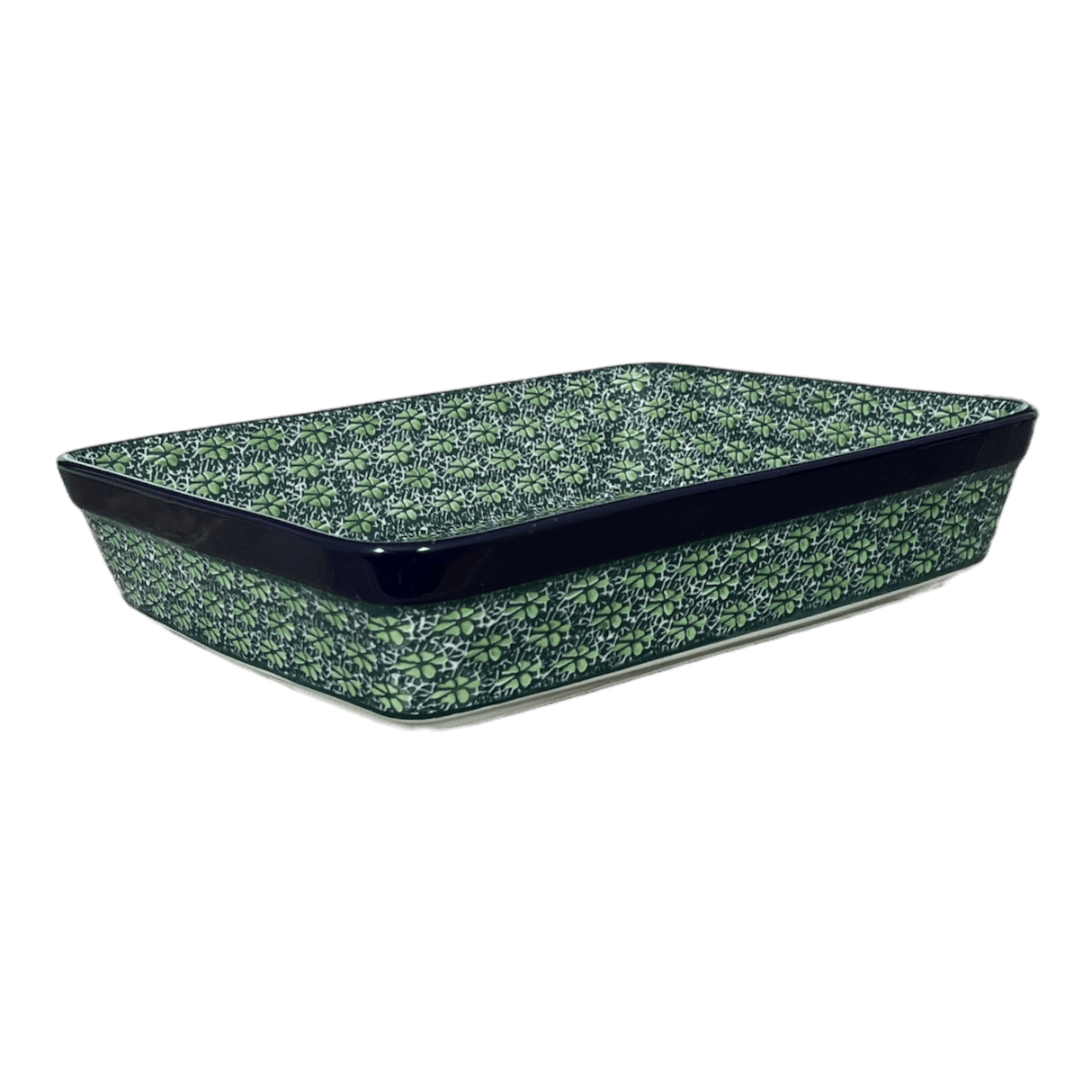 Baker, Lasagna Pan, 10.25" x 12.75" in "Pride of Ireland" by Ceramika Artystyczna | A406-2461X