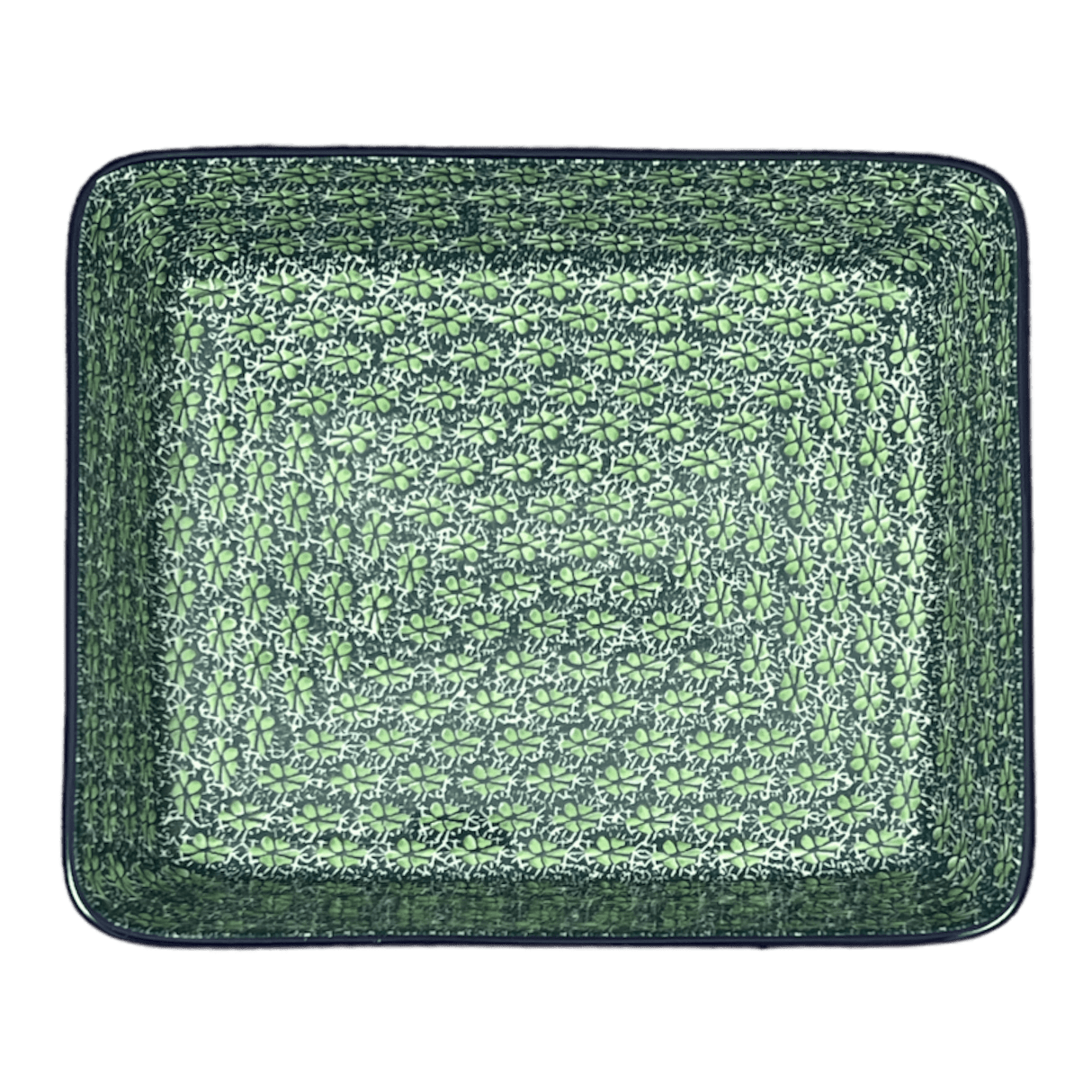 Baker, Lasagna Pan, 10.25" x 12.75" in "Pride of Ireland" by Ceramika Artystyczna | A406-2461X