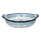 Baker, Round Handles, 10.25" in "Koi Pond" by Ceramika Artystyczna | A417-2372X