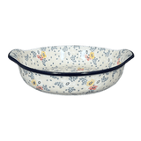 Baker, Round Handles, 10.25" in "Soft Bouquet" by Ceramika Artystyczna | A417-2378X