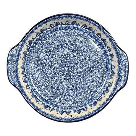 Baker, Round Handles, 10.25" in "Winter Skies" by Ceramika Artystyczna | A417-2826X