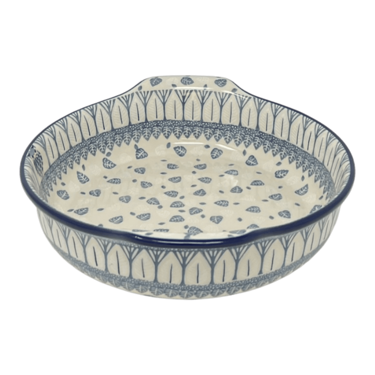 Baker, Round Handles, 10.25" in "Lone Owl" by Ceramika Artystyczna | A417-3326X