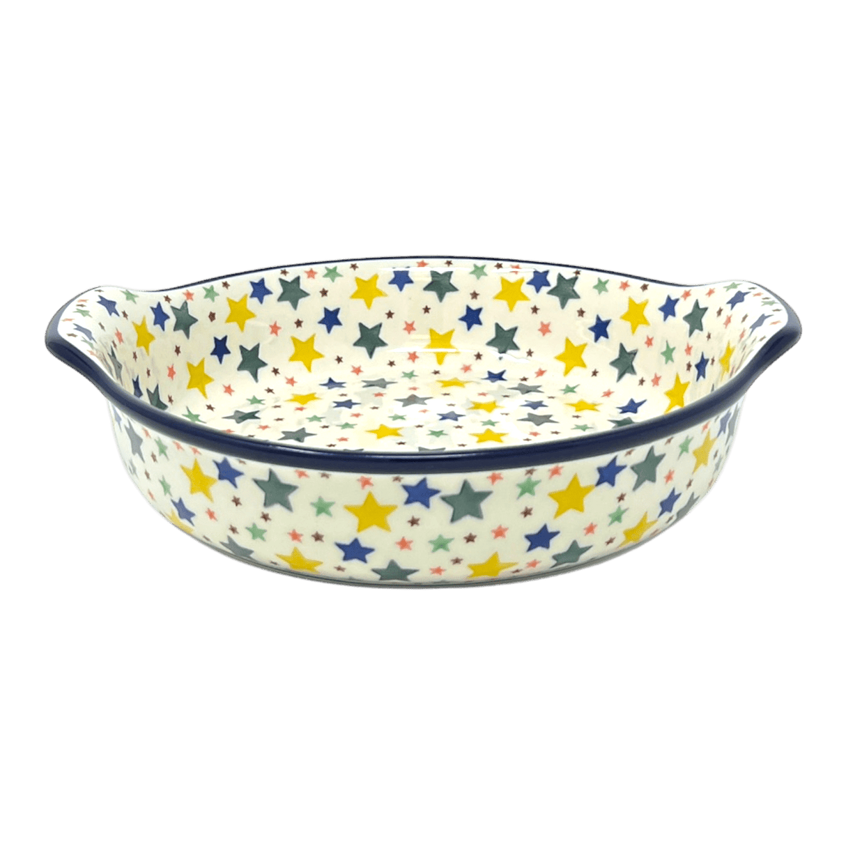 Baker, Round Handles, 10.25" in "Star Shower" by Ceramika Artystyczna | A417-359X