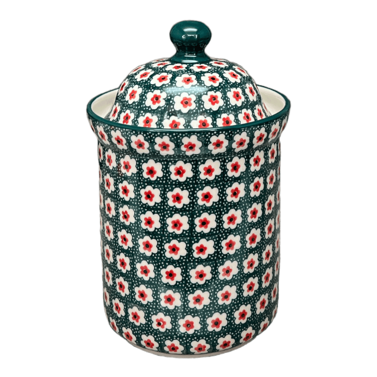 Canister, 1 Liter in "Riot Daffodils" by Ceramika Artystyczna | A491-1174Q