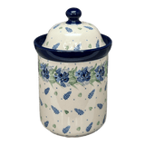 Canister, 1 Liter in "Hyacinth in the Wind" by Ceramika Artystyczna | A491-2037X