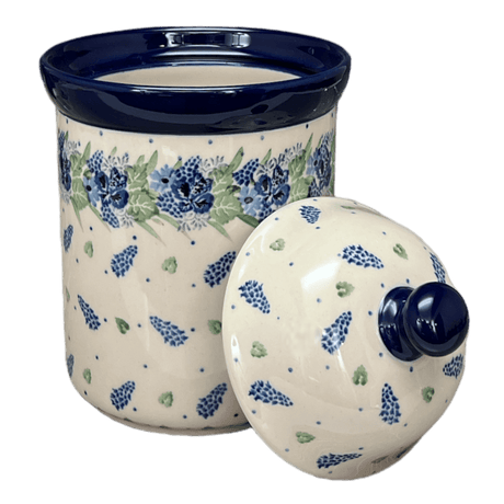 Canister, 1 Liter in "Hyacinth in the Wind" by Ceramika Artystyczna | A491-2037X