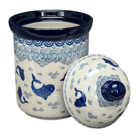 Canister, 1 Liter in "Koi Pond" by Ceramika Artystyczna | A491-2372X