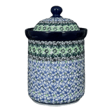 Canister, 1.3 Liter in "Ring of Green" by Ceramika Artystyczna | A492-1479X