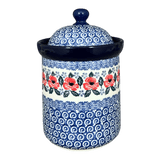 Canister, 1.3 Liter in "Rosie's Garden" by Ceramika Artystyczna | A492-1490X